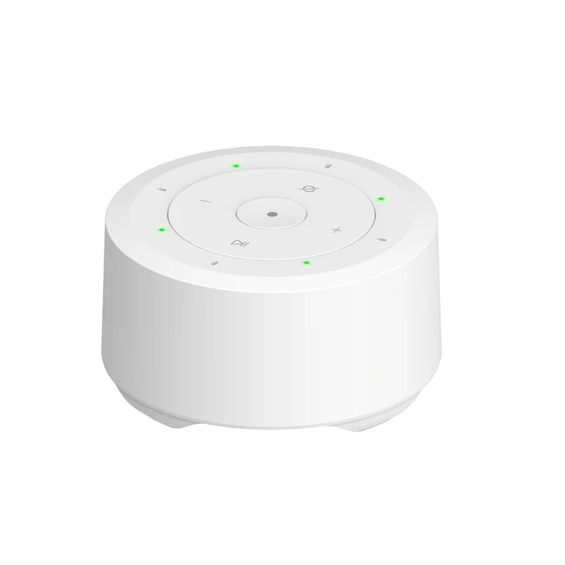 

Portable Wireless white mini Speaker Voice-activated Audio Loudspeaker