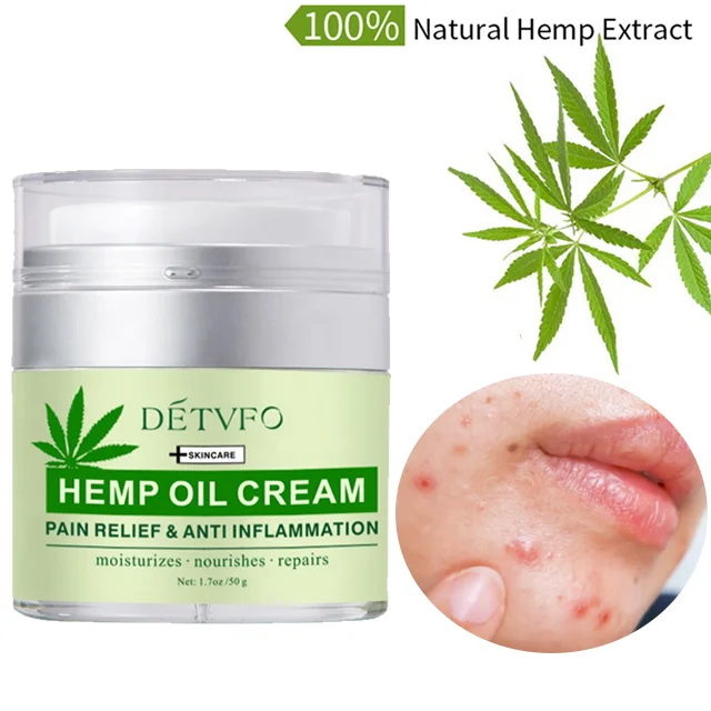 

In Stock Pain Relief Anti Inflammation Moisturizing CBD Hemp Oil Cream