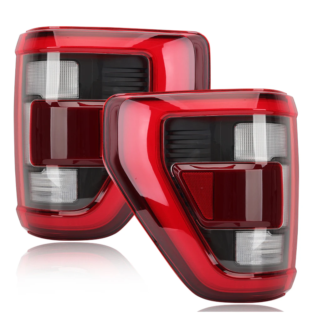 

Taillamp Tail Lamp Taillight Backlight Back Rear Lights Lamp WIth Blind Spot LED Tail Light For Ford F150 2021 2022 2023