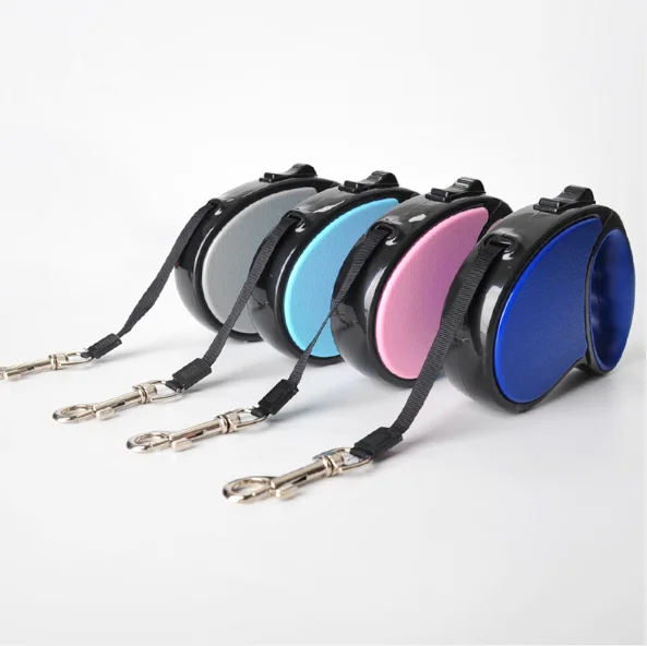 

New dog leash automatically pulls portable telescopic Teddy pet leash