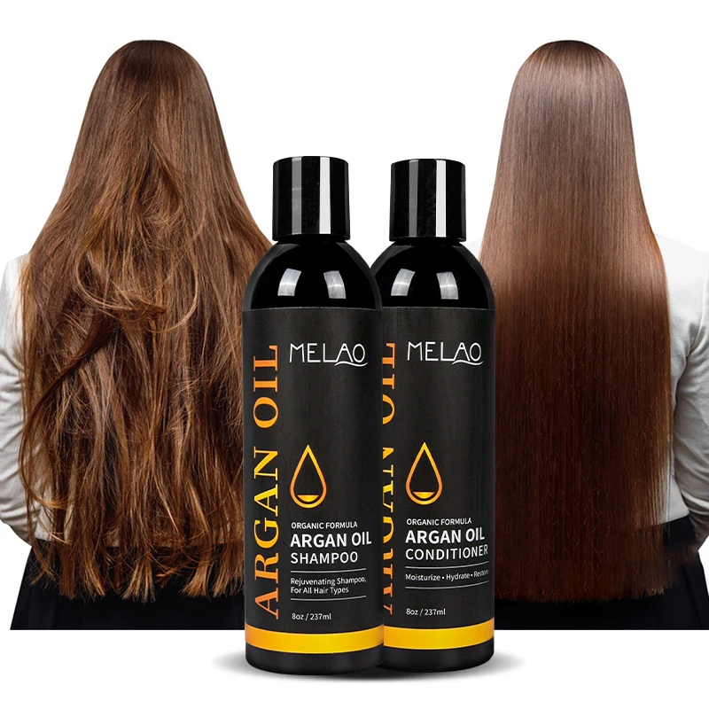 

Wholesale Private Label Natural herbal Argan Oil Shampoo And Conditioner Set Anti dandruff Hair Shampoo and conditioner set