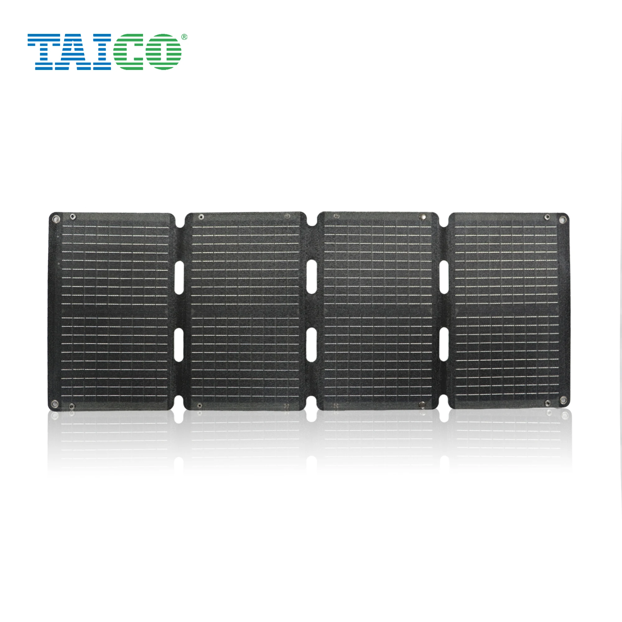 

TAICO High Efficiency Foldable Solar Panels 60w 80w 100w 120w 18v Black flexible solar panels portable panel
