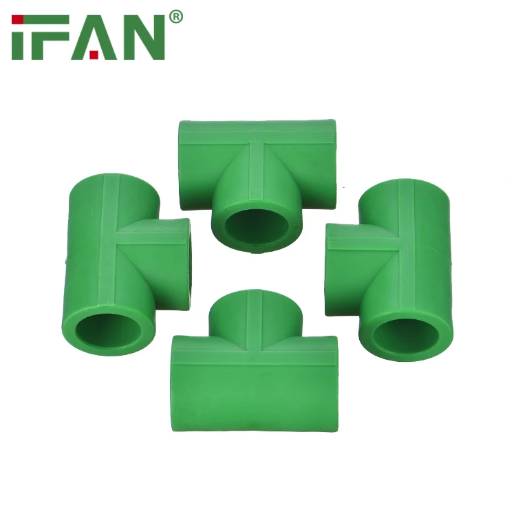 

IFAN ISO Certificate PPR Fitting Connect Pipes Korea Hyosung Raw Materials Injection Pipe Fittings TEE