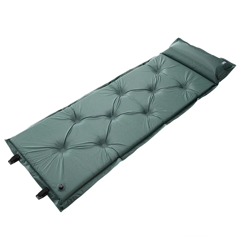 

UltraThick Sleeping Pad Self-Inflating Camping Mat For Backpacking Traveling and Hiking