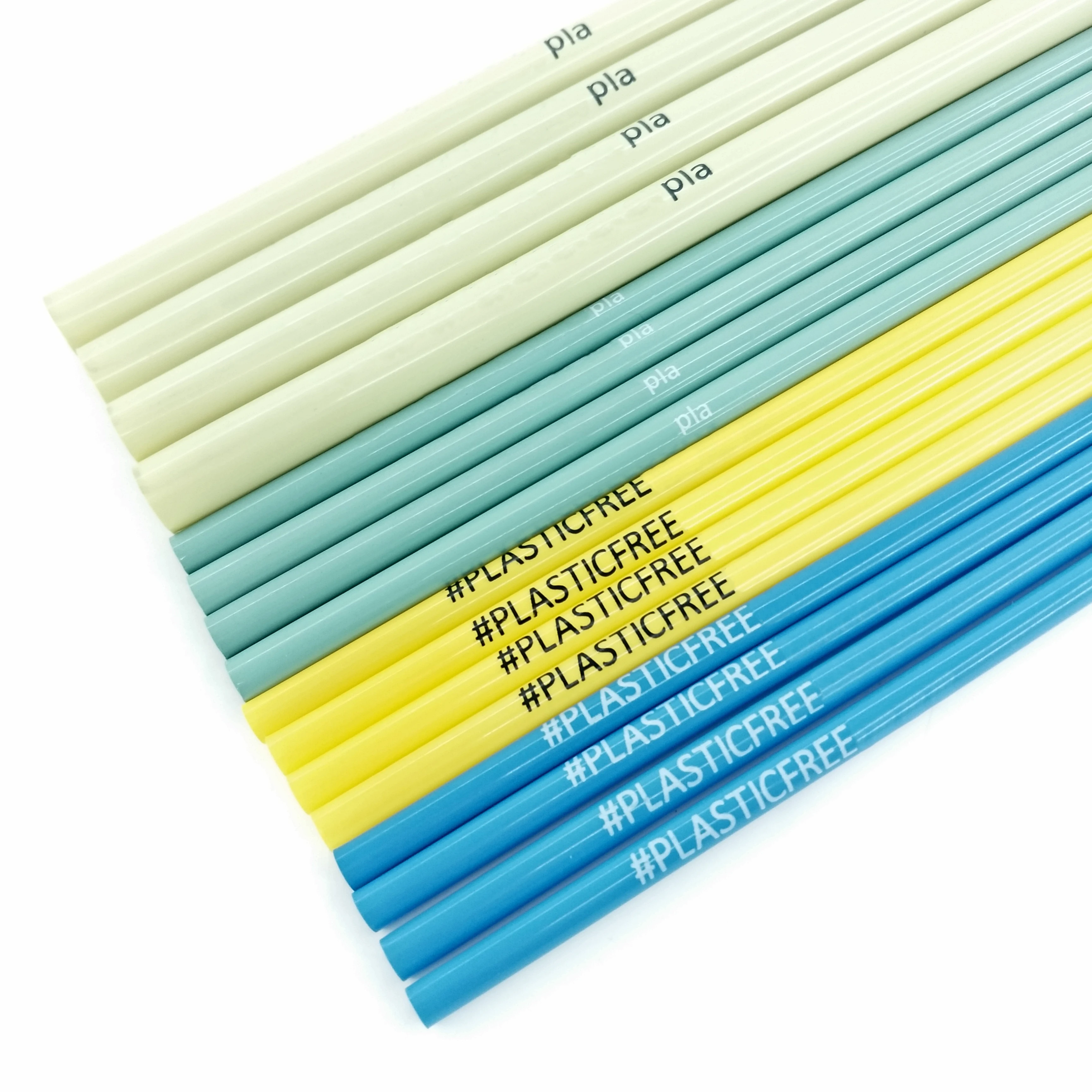 

Custom logo printed PLA straw 100% natural corn strach straw biodegradable straws, Original color or customized color