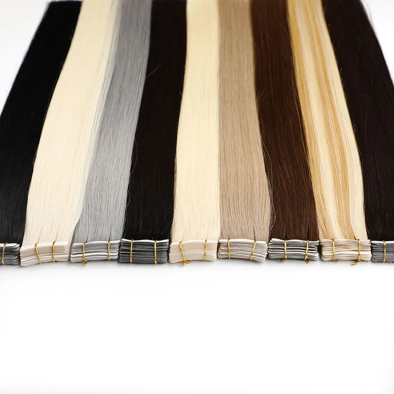 

50% OFF Sobeauty Hair Raw 20" Tape Hair Extensions, High Quality Double Drawn Blonde Extension Tape Hair, Any color 34 different colors;can customized