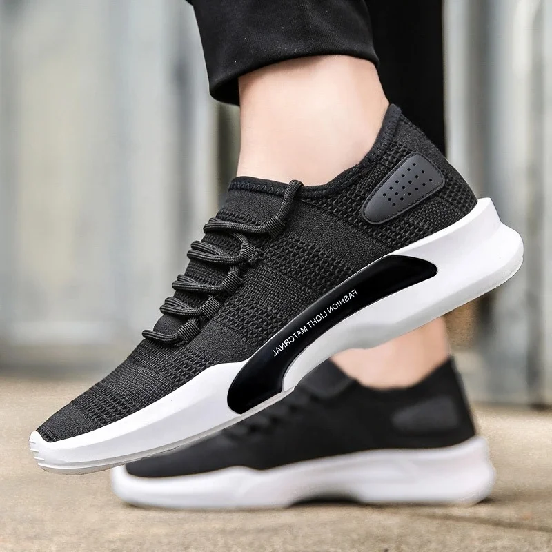 

2020 the new men's casual shoes comfortable air sport shoes for men, Grey,black,white