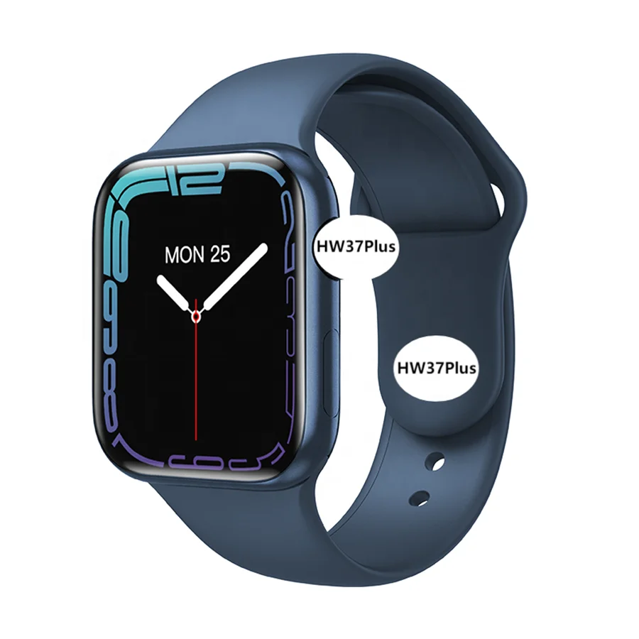 

Hw37 Plus Smartwatch Series 7 Wireless Charging 1.82inch Nfc Ip68 Hw Series Watch Wearfit Pro App SmartWatch Hw37plus