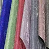 Sample Free Multi Colors Available Stitching Usage Chunky PU Laminated Glitter Leather for Bags and Shoes