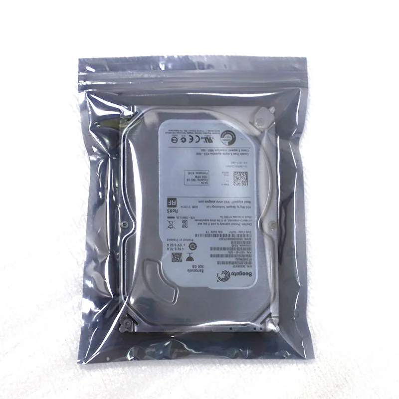 Food Grade Bulk Storage Bags Vacuum Heat Sealable Open Top Mylar Foil Packing Pouches Foil Plastic for Food Storage