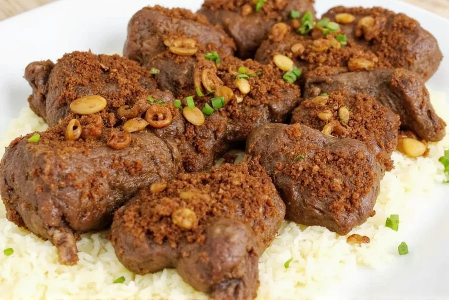 Traditional Moroccan tagine with cumin lamb and preserved lemons
