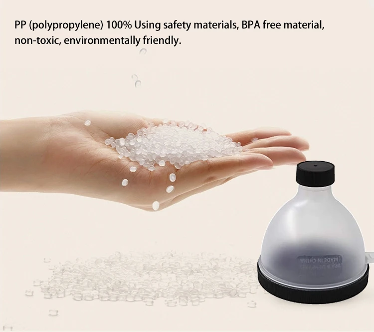 Protein Powder Funnel Water Bottle Funnel Protein Storage Box