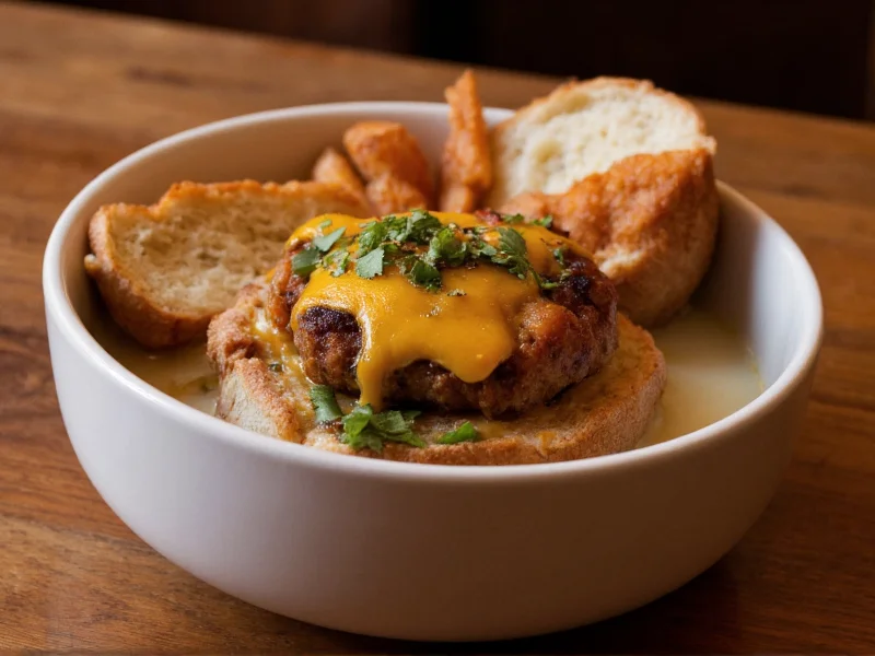 Cozy Soup Burger: Ultimate Comfort Food Pairing Guide