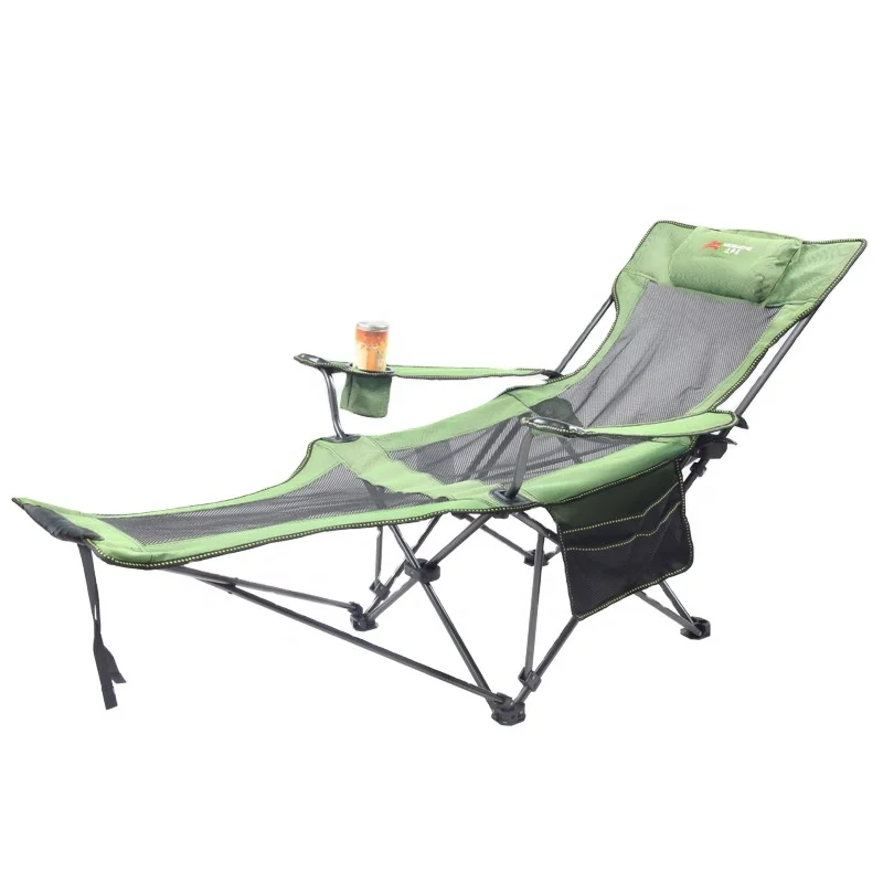 

Outdoor Lightweight Folding Armrest captain tailgate director camping chair aluminum with Side pockets footrest