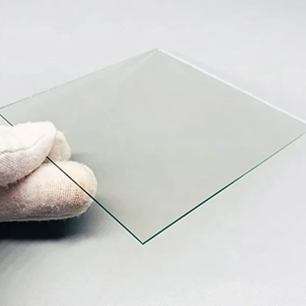
Custom 1.1mm ITO conductive coated glass piece 10ohm 