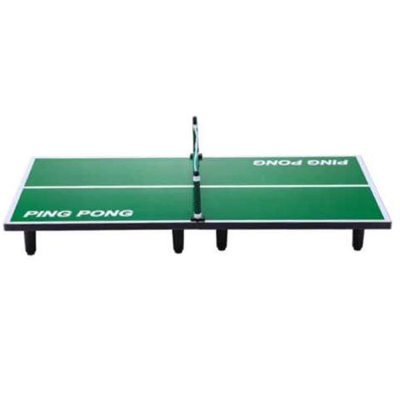 

Portable ping pong board game set toy mini table tennis for kids play