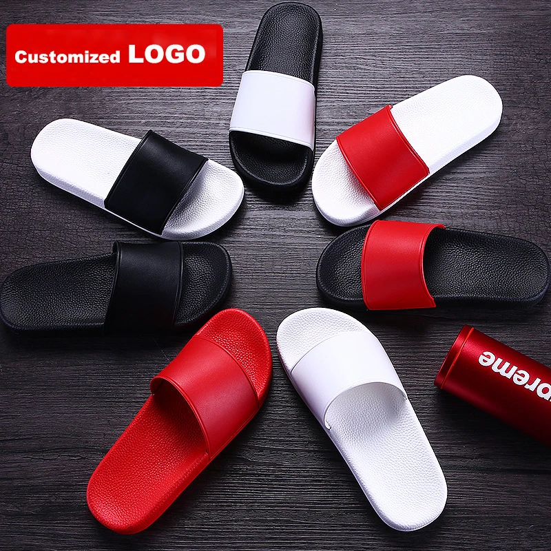 

OEM Custom White Slides Footwear Sandal PVC,Custom Logo Slippers Men women Plain Blank Slide Sandal,Slippers Custom Logo, Requirement