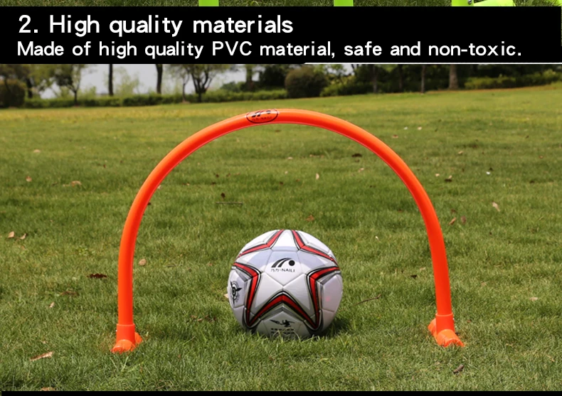 Factory Wholesale High Quality Pvc Material Soccer Training Equipment Arch Goal Kid Mini Movable Football Obstacle Arch Goal Buy Portable Football Goal Foldable Soccer Goals Movable Football Obstacle Arch Goal Product On Alibaba Com