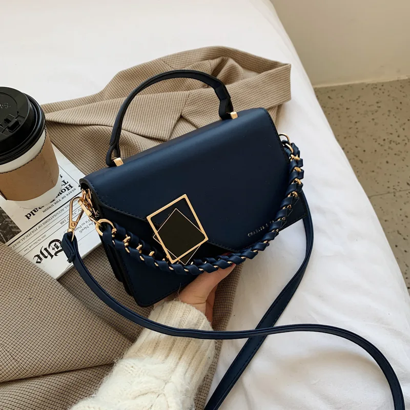 

One shoulder crossbody bag foreign style handbag women's small square bag