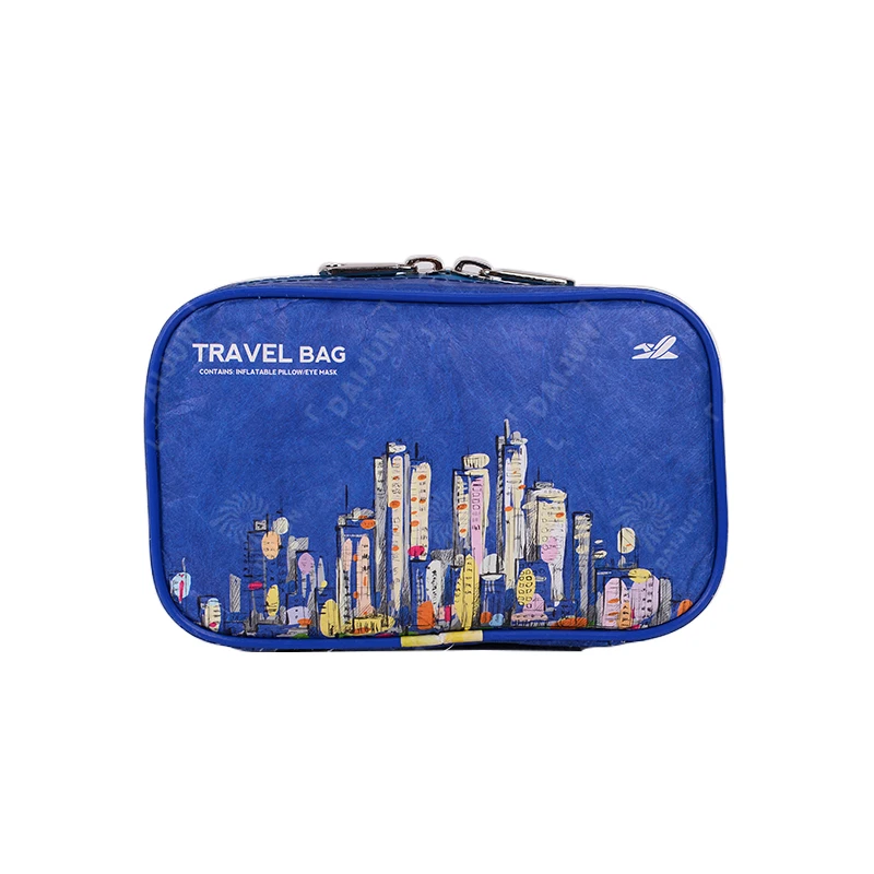 

Portable Eco friendly TYVEK material mini small travel bags cosmetic makeup organizer bag, Customzied color