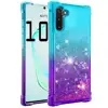 LuxuryNew Hot Sell Glitter Liquid Case For Samsung Note 10 Pro Silicone Coque Dynamic Qicksand Cover For Samsung S10 PLUS S10E