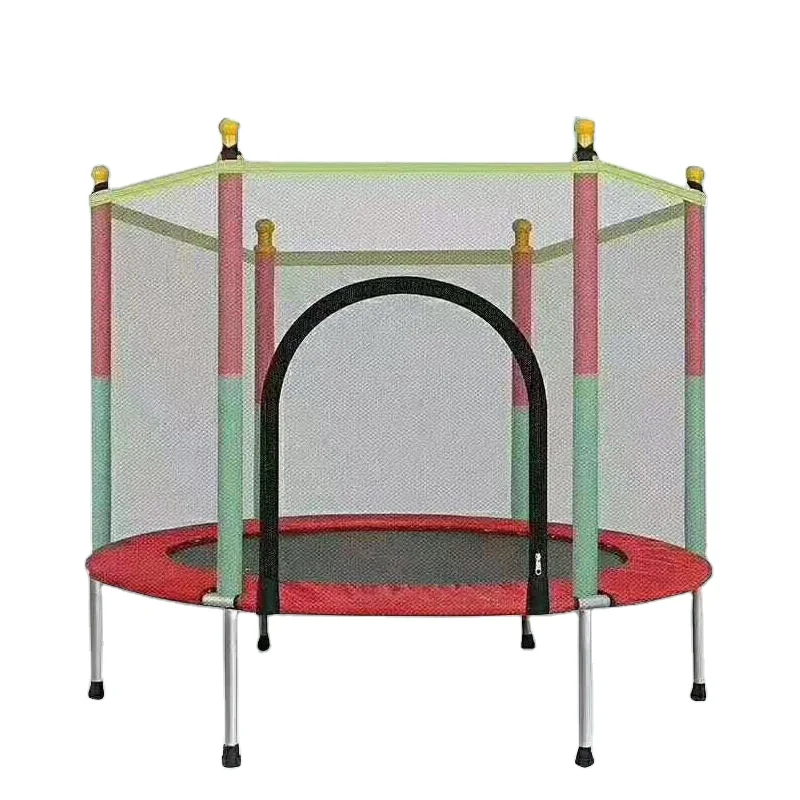 

Indoor special sports fitness equipment trampoline to grasp the center of the earth is not easy to turn over handrail detachable