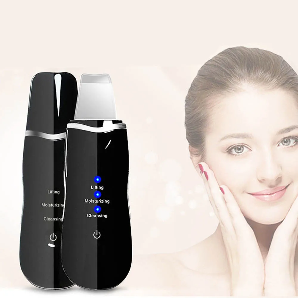 

2021 New Arrivals Handheld Ion Facial Skin Ultrasonic Scrubber