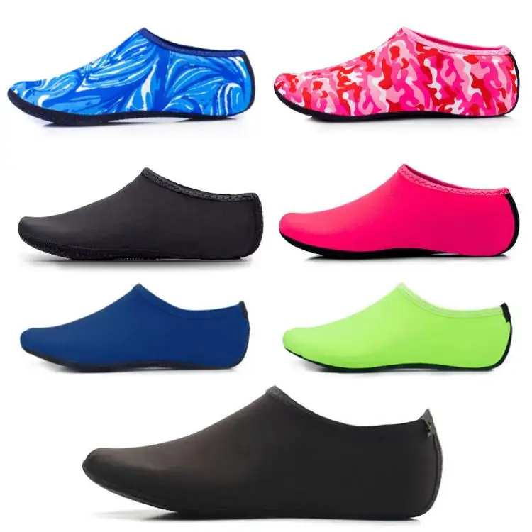 

Wholesale Quick Drying Sbr Wet Water Socks Swim Shoes Pool Beach Yoga Exercise Shoes, Multible colors