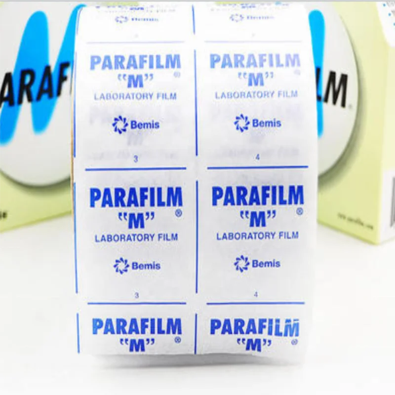 

Laboratory Parafilm 10x38m Suitable For Sealing Beakers Conical Flasks Graduated Cylinders parafilm sealing PM996 Parafilm