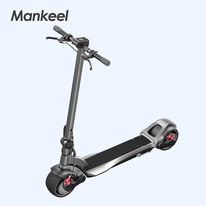 

2020 New Design Big Power Dual Motor 10A/15Ah 2 Wheel Electric Scooter, Double Brake WideWheel Pro Scooter With Lock For Adult, Black