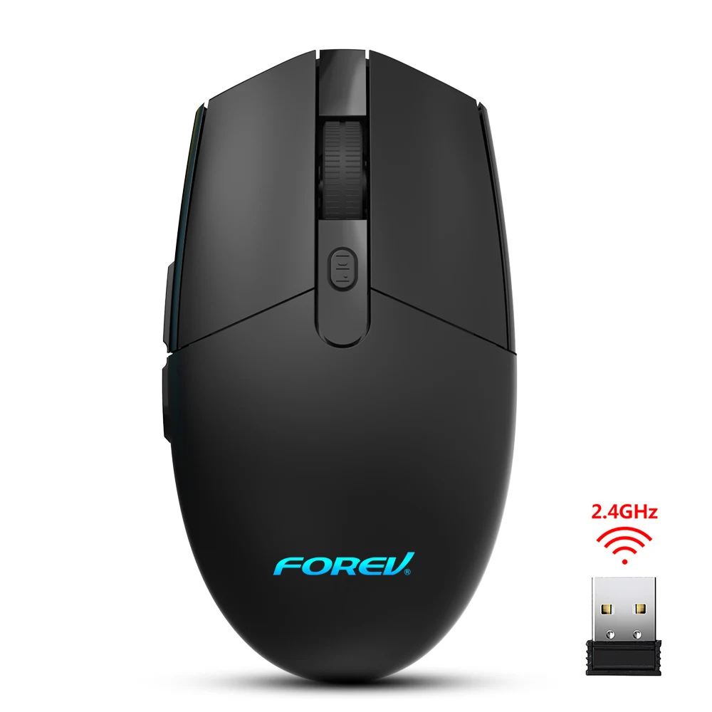 

Factory Price Cheap Wholesale 2.4G Optical Computer Wireless Mouse For Mac Laptop Windows, Black