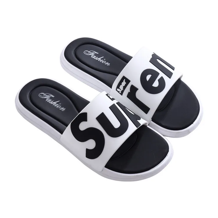 

New Style Slippers Men's Fashionable Summer Fashion, Outdoor Beach Slippers, Family Indoor Slippers, As picture