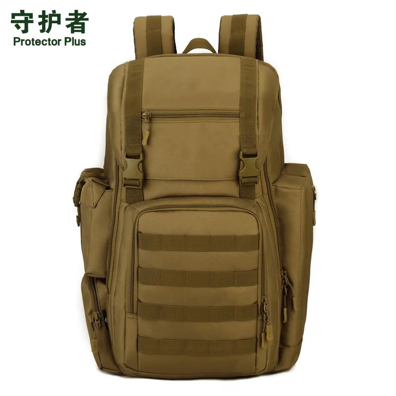 

2022 new military tactical backpack popular nylon military factory outlet low price camouflage gym bag, Brown/black/desert digital/acu digital