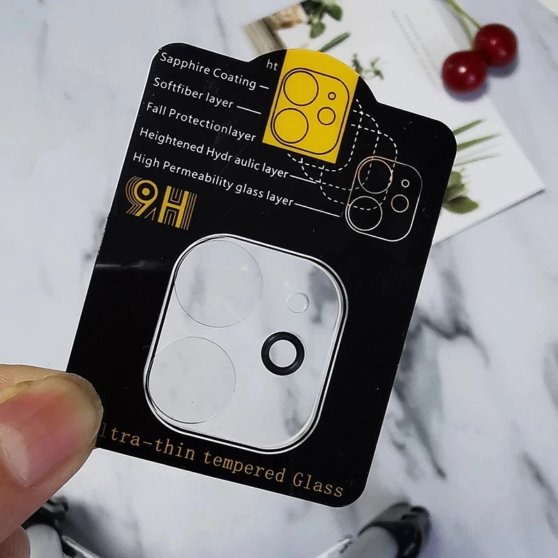 

Screen Protector For iPhone 11 12 Pro Max mini Tempered Glass Camera Lens Films