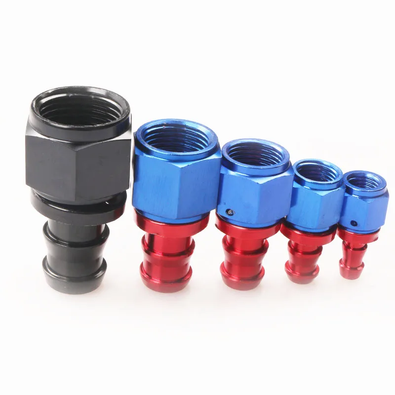 Aluminum Anodized Oil Fuel Barb Insert An4 6 8 10 12 16 20