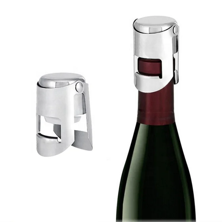 

Sunway Stainless Steel Champagne Bottle Stopper with Engraving Logo