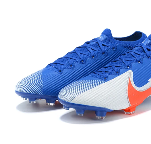 

Mercurial Vapor VII Soft and comfortable low top breathable football shoes, Blue