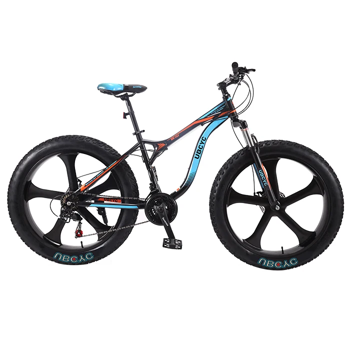 

26'' 4.0 carbon fat bike for men/ full suspension mountain fat bike fatbike alloy rims/ popular fat tire bicycle with good tyre, Customized