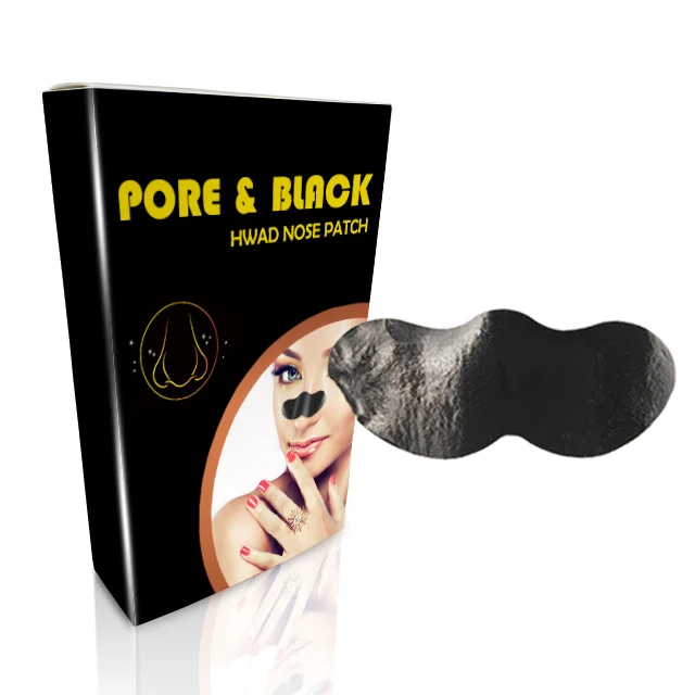 

Hot Sell GMP ODM/OEM Bamboo Charcoal 10 Minutes Instantly Cleansing Pores Blackhead Pore Strips