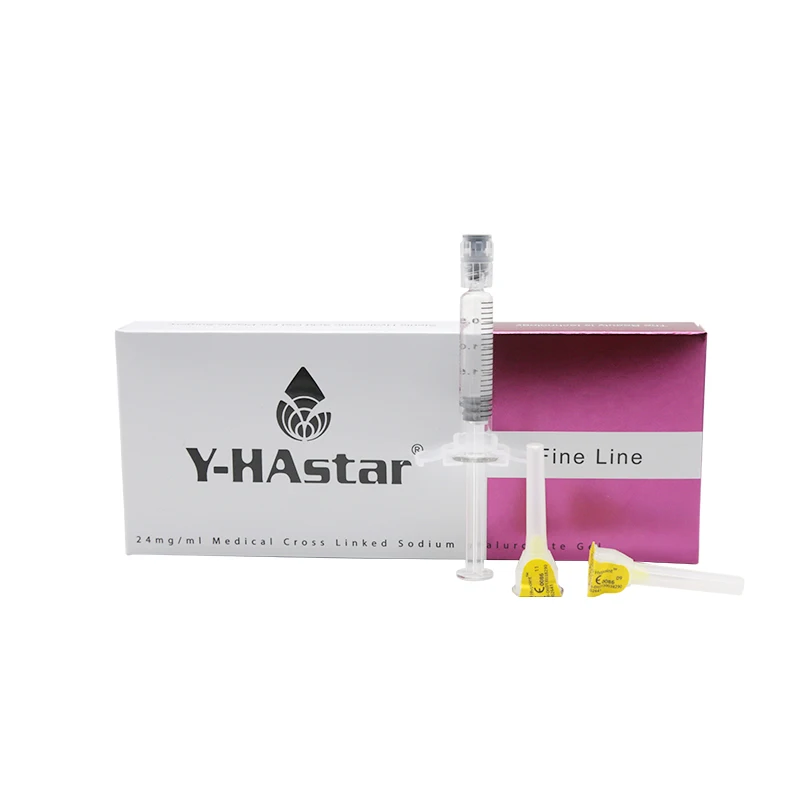 

Wholesale dermal filler supplier cross-linked hyaluronic acid 2ml, Transparent