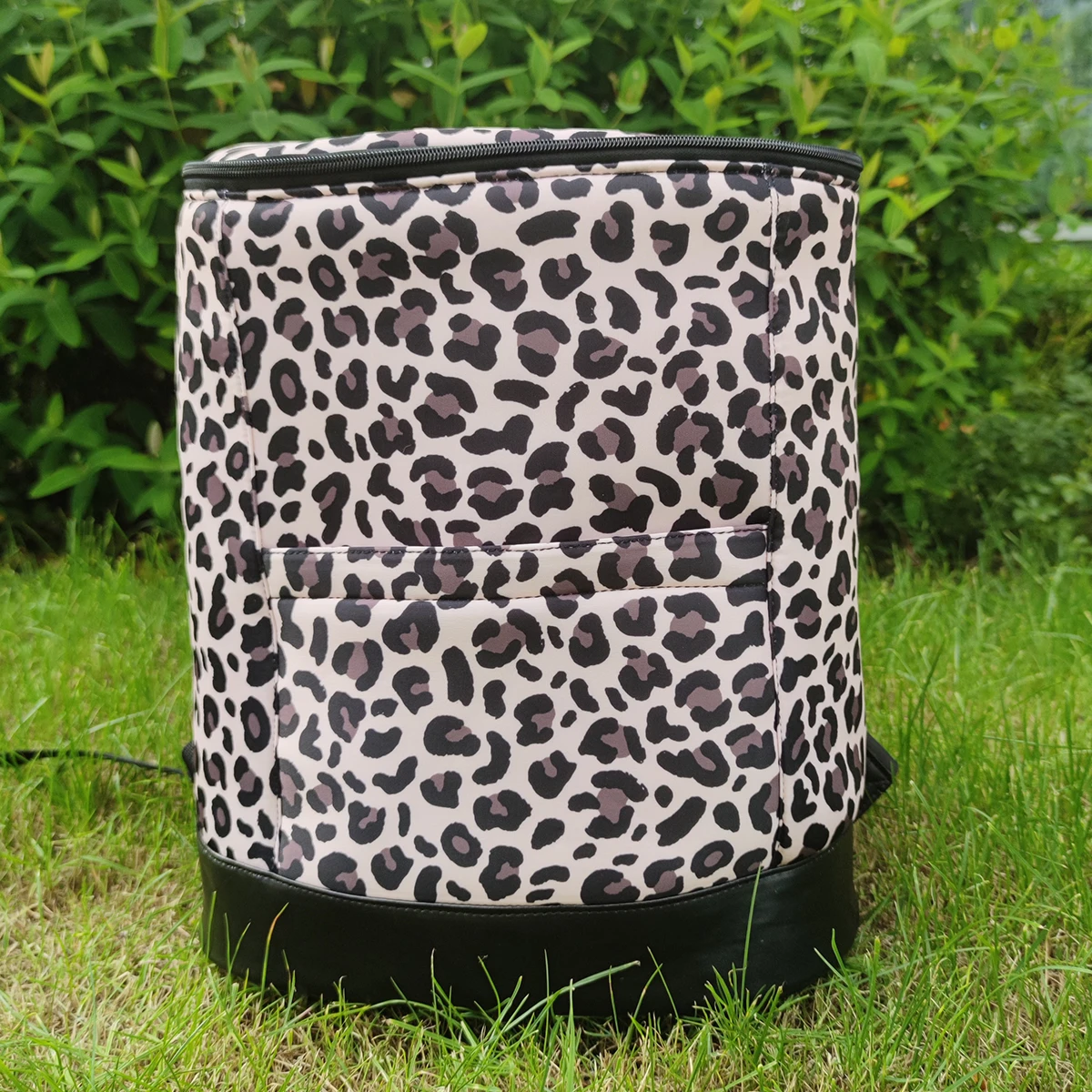 

Wild Side Leopard Cooler Backpack Leak Proof Large Cooler bag Lightweight Insulated Backpack for Lunch Travel Beach Camping