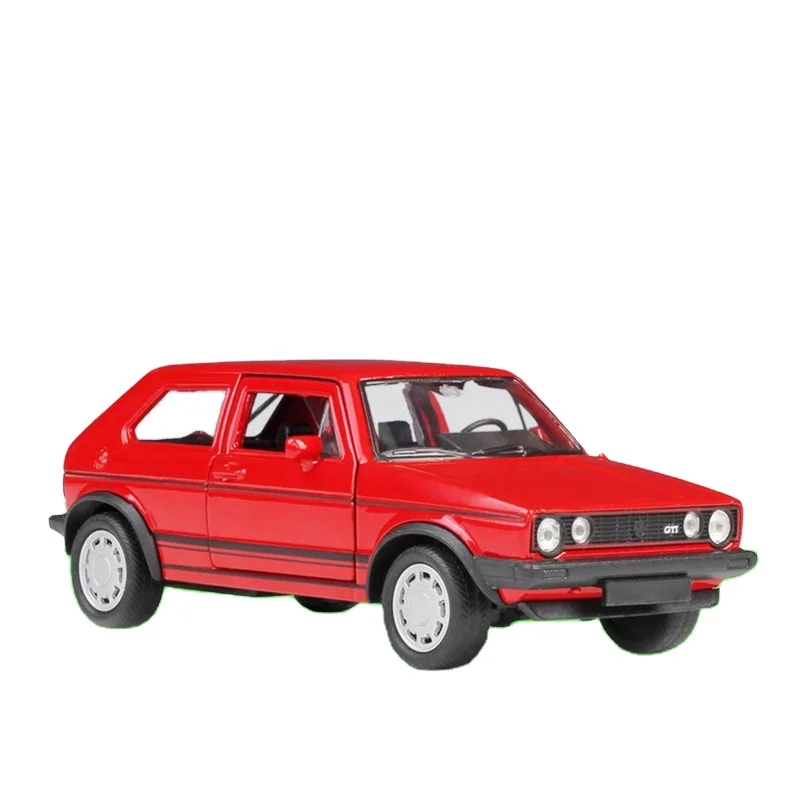 

WELLY 1: 36 Golf I GTI simulation alloy car model pull back car toy MENTAL MODEL for boy Collection Decoration