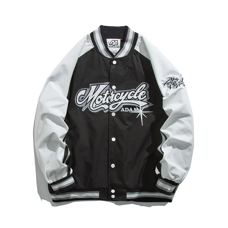 

Original Design Custom 2022 High Quality Polyester Hip Hop Baseball Varsity Jacket Man