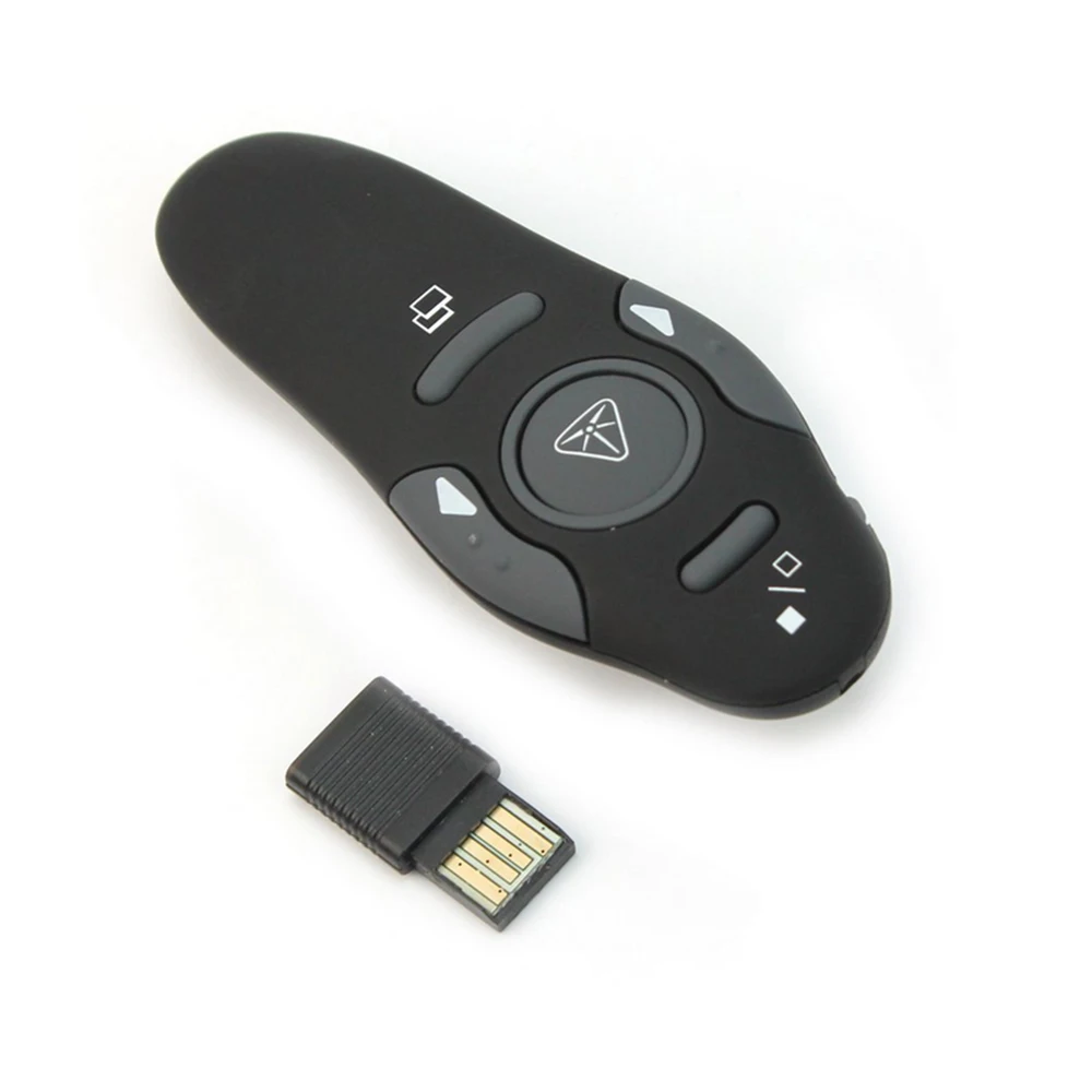 

Factory Sale 016 2.4GHz USB Wireless Presenter PPT Laser Pointer Remote Control for PowerPoint Presentation with FC CE RoHS