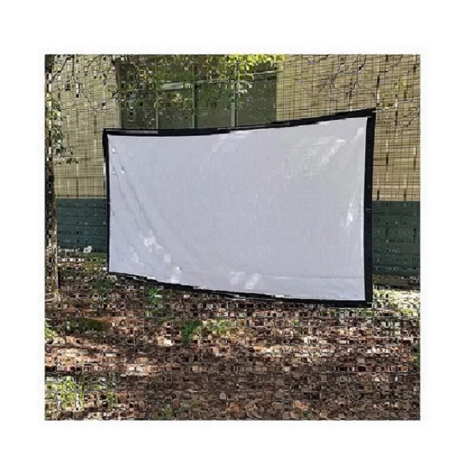 

2021 High Quality Wall Projection Screen White  Projection Screen