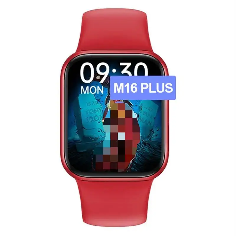 

2021Popular Smartwatch M16 Plus Touch Screen Waterproof IP67 Heart Rate Tracker Watch