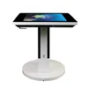 custom 4k multi smart dining coffee table digital capacitive touch screen shatter proof with fridge coffee table for restaurant