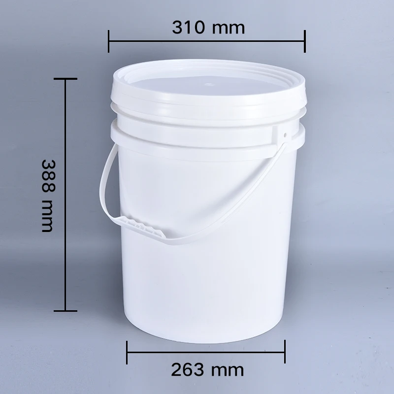 Custom 5 Gallon Plastic Bucket For Paint Pail Chemical House Decoration Buy Recycled Plastic