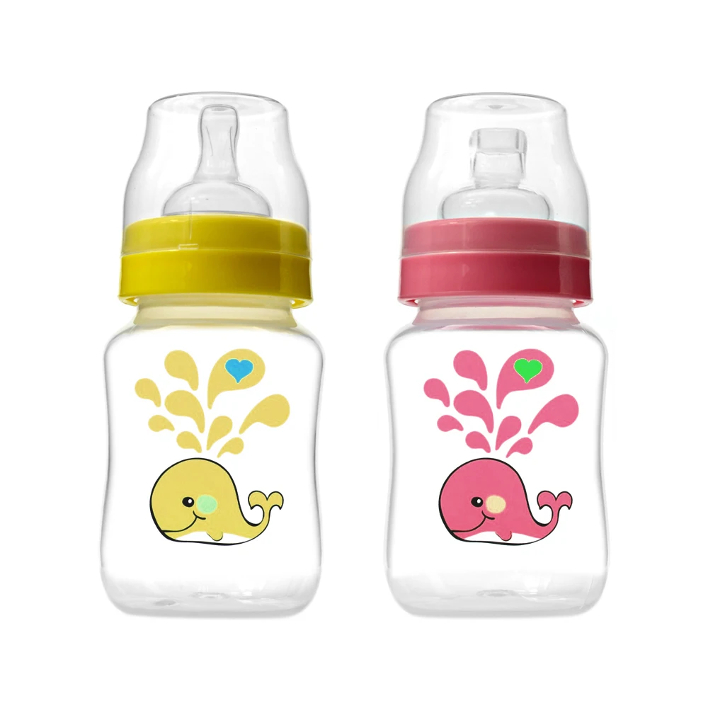 
OEM BPA free natural wide neck bebe mamadeira baby feeding bottle infant nursing bottles 