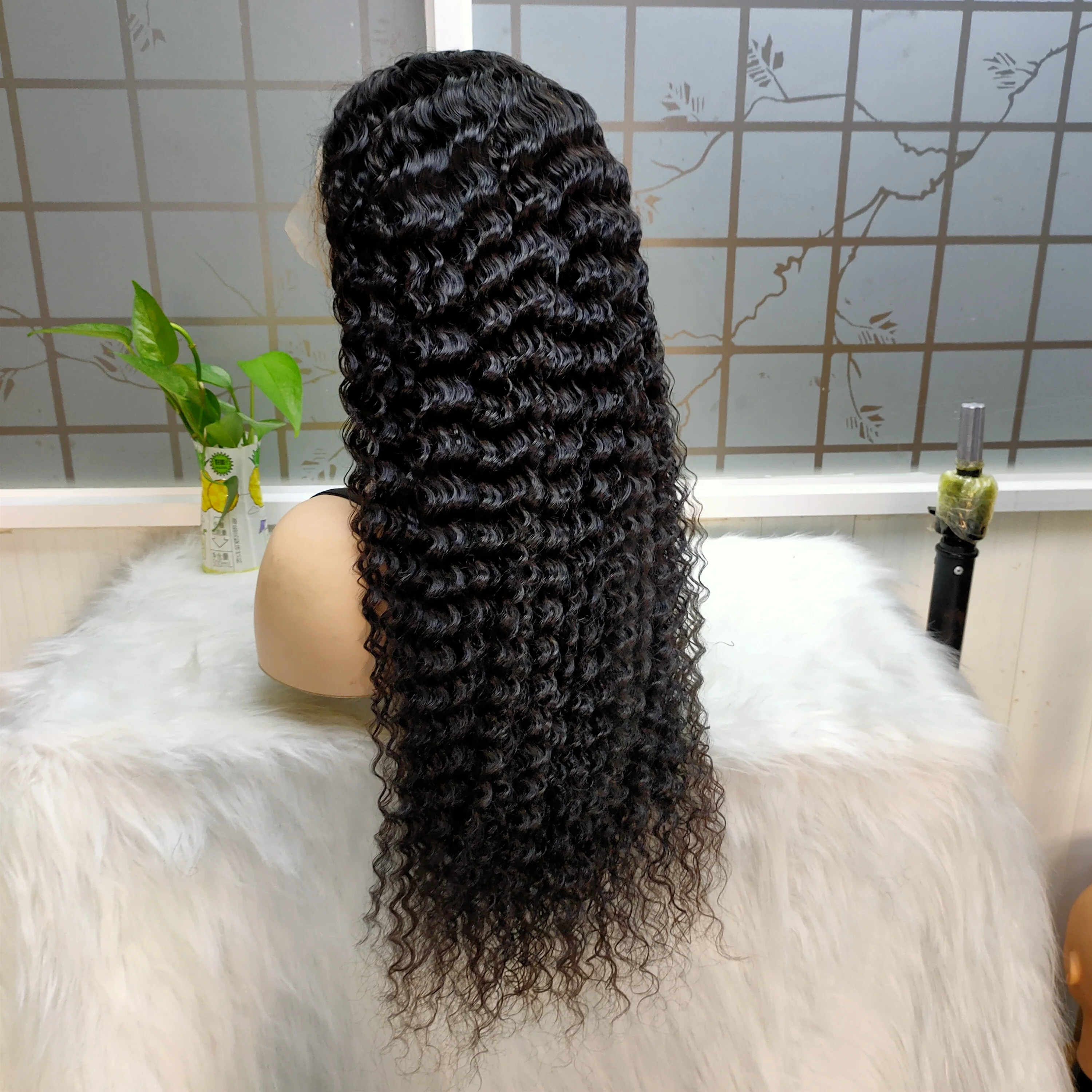 Deep Wave Hd Lace Frontal Wigs Human Hair Cheap Raw Brazilian Human Hair Lace Front Wig Human Hair Wigs for Black Women Vendor